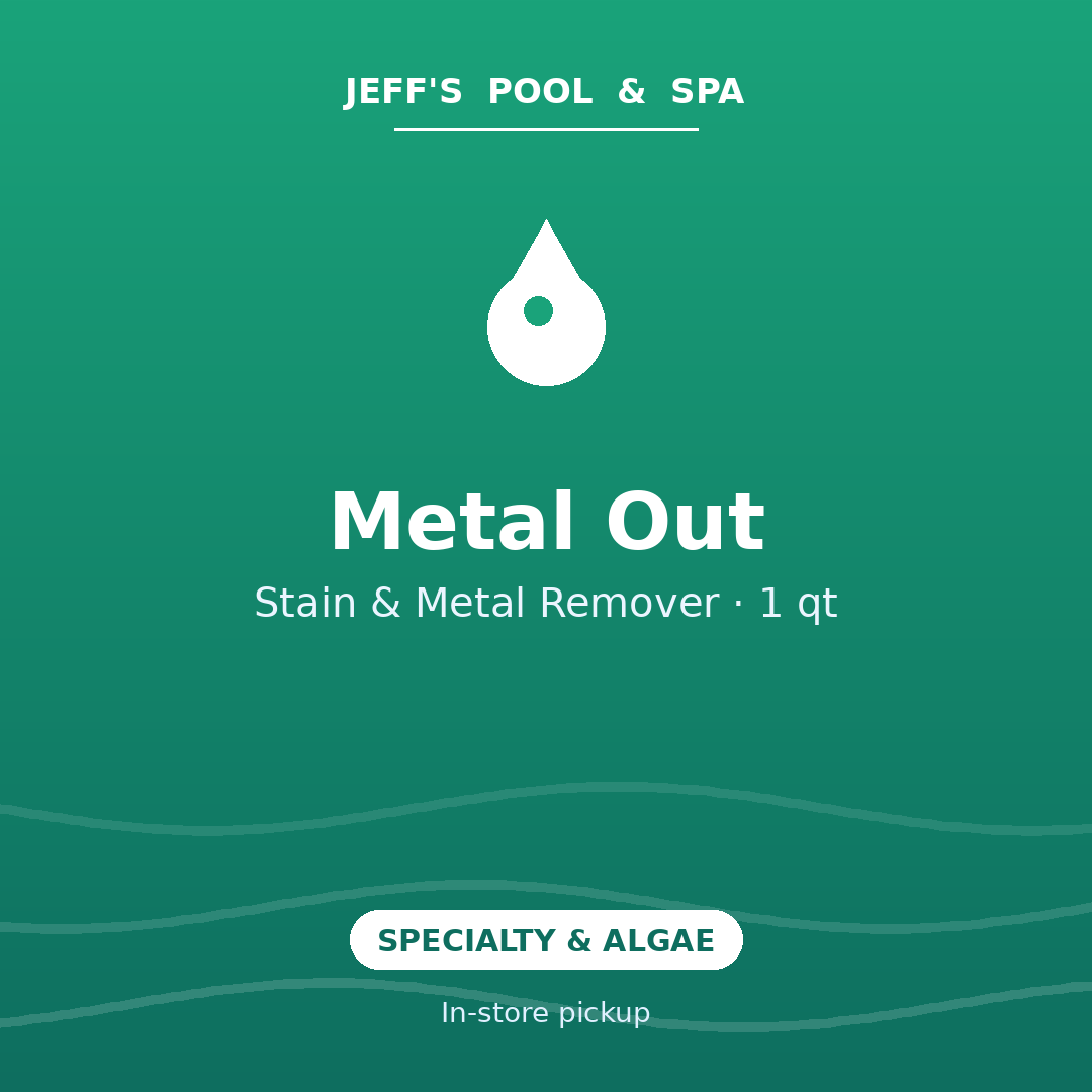 Metal Out Stain and Metal Remover