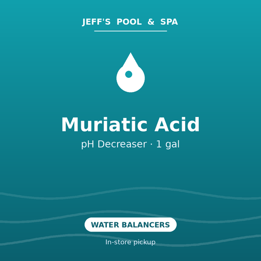 Muriatic Acid pH Decreaser