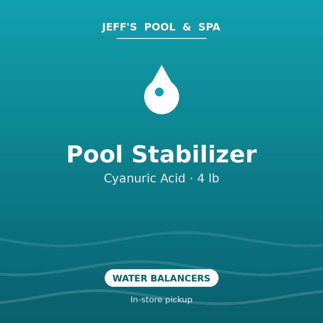Pool Stabilizer Cyanuric Acid