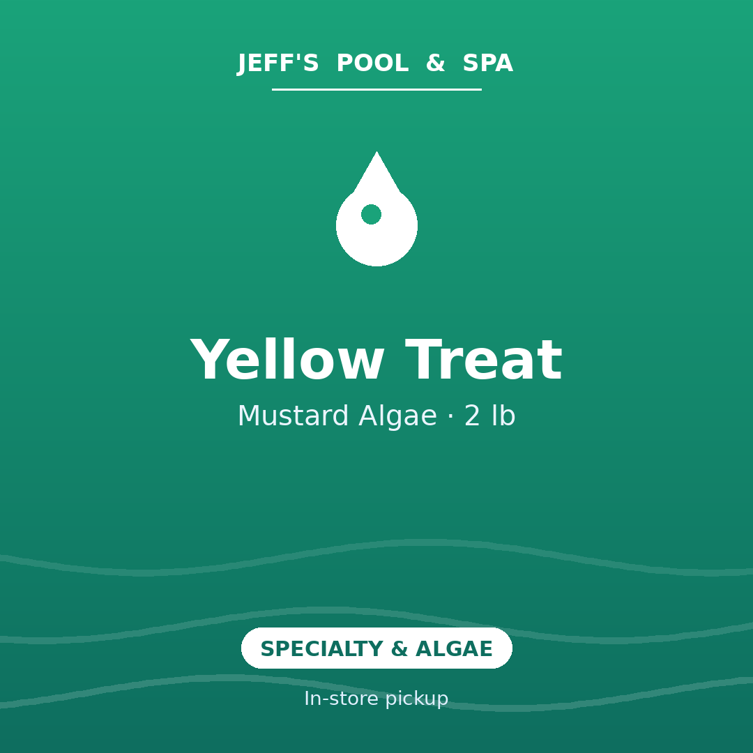 Yellow Treat Mustard Algae Treatment